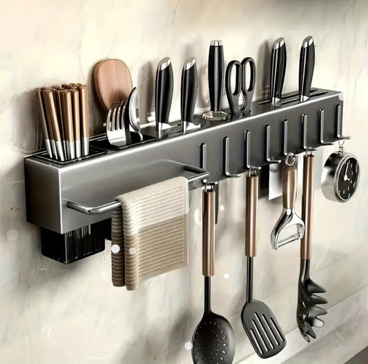 🍴 Organizador de Cocina Multifuncional de Pared 🍴