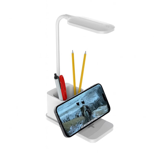 Lampara LED con cargador inalámbrico