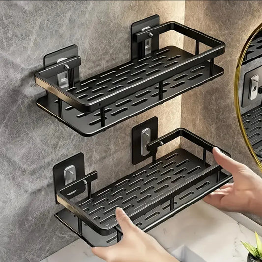 🚿 Estante de Pared Adhesivo – Organizador de Baño 🚿