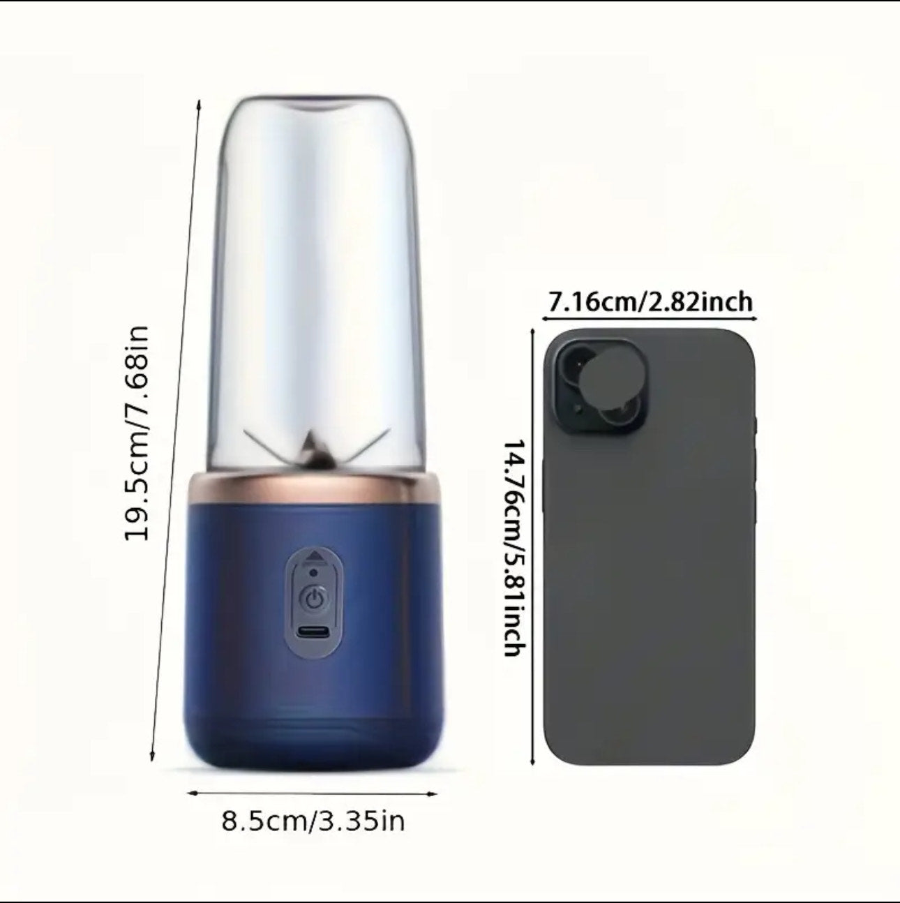 🥤 Licuadora Portátil Recargable USB 🥤